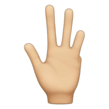 the finger thats in the mid sticker