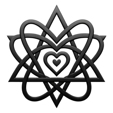 A heartagram sticker