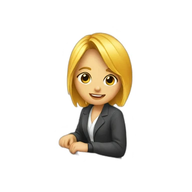 blog posting with laptop sticker