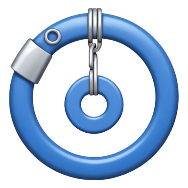 Ein blauer Kreis mit einem weißen Haken drinnen also ein sogenanntes blauer haken sticker