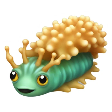 Sea slug sticker