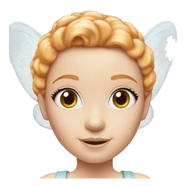 Pale Barbie fairy ginger sticker