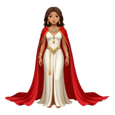 ejemplos diosa tanit vestimenta completa+ sticker