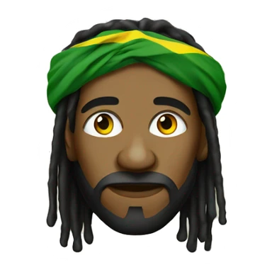 Rasta jah man sticker