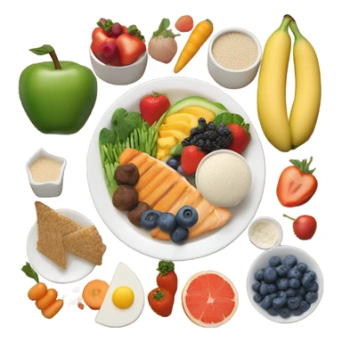 Kids healthy meal  sticker