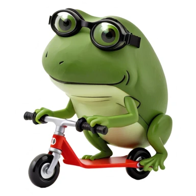 Willie Scooter  sticker