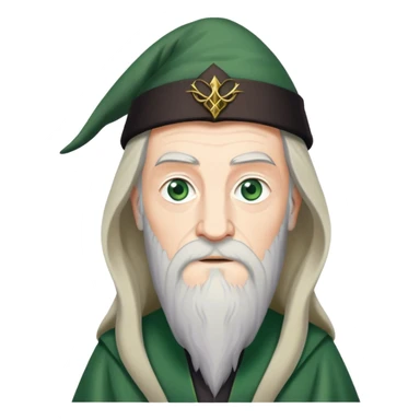 Albus Dumbledore green sticker
