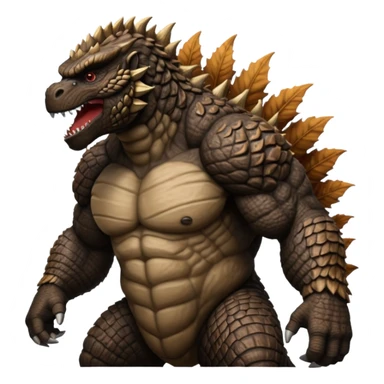 Godzilla king Kong hybrid sticker