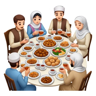 Iftar in Türkiye sticker