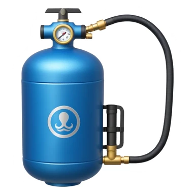 scuba diving oxygen tank sticker