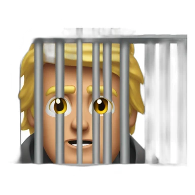 trump-in-jail-cell sticker