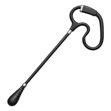 Crop – sleek riding crop. sticker