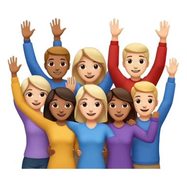 I want an emoji with people making a “horă” sticker