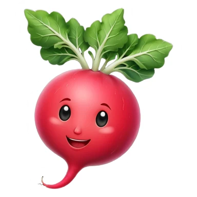 Radish sticker