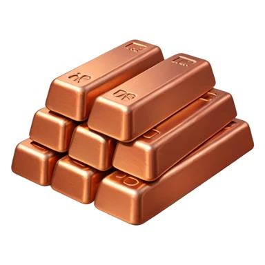 copper ingots sticker
