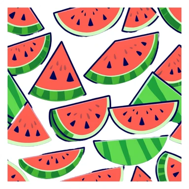 watermelon sticker