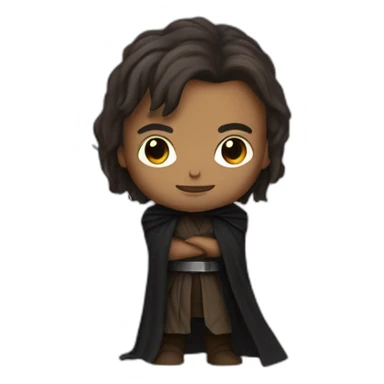 Jedi sith. Half body sticker