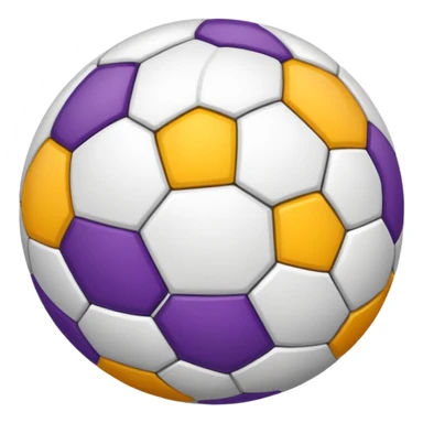 bola lgbtq+ roxo e branco sticker