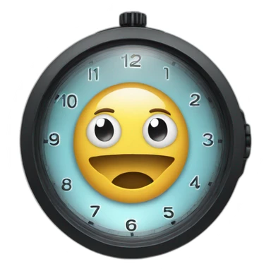 Human seeing watch sticker