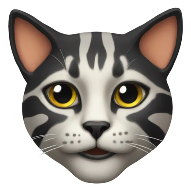 ilon mask for cat sticker