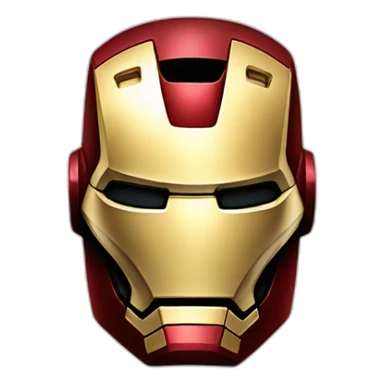 Iron man with Party hat sticker