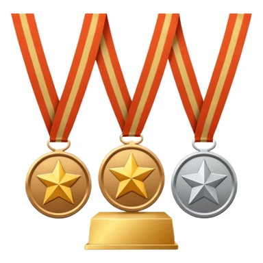 medal podium sticker