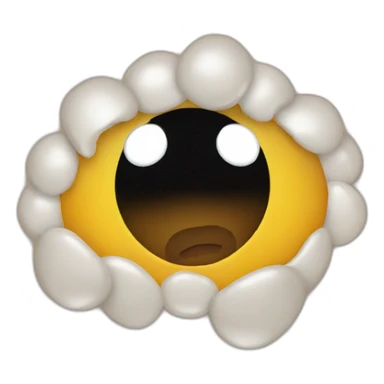 tears made of beans sticker