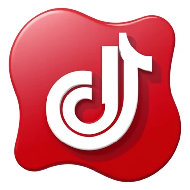 tiktok logo sticker