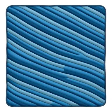 Patterned Corduroy texture ridges blanket sticker