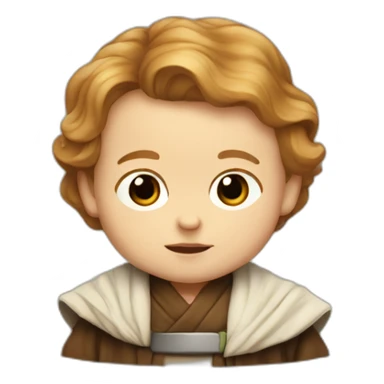 Baby Obiwan sticker
