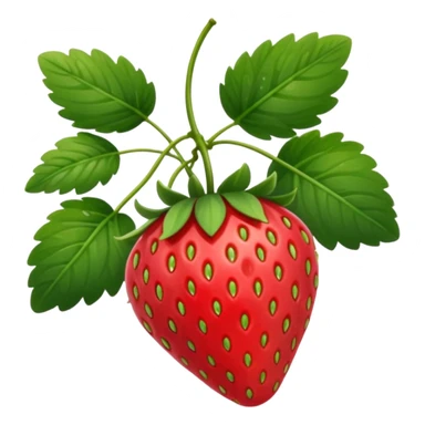 strawberry plant sticker