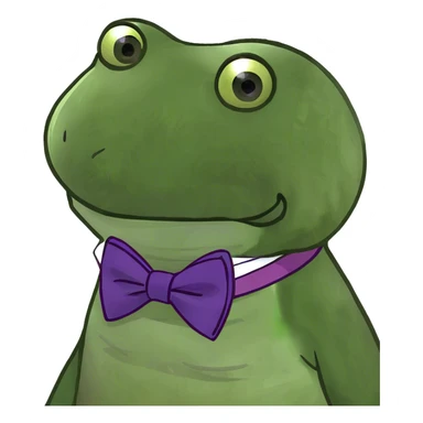 Purple gummy bear  sticker