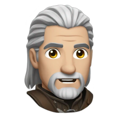 geralt rivia sticker