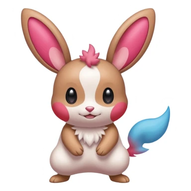 Purloin-Minccino-Plusle-Minun-fusion  sticker