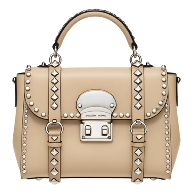 Ultra realistic Alexander Wang bag, in cottagecore aesthetic style including highly detailed embellishments, 8k hd quailty  sticker