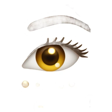 White Skin care on white freackles skin of a brunett blue eyes girl under eyes gel Gold eye patches sticker