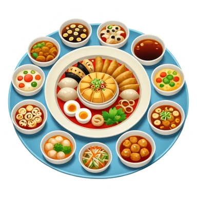 Chinese food sticker