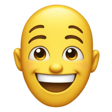 Laughing emoji in a playful, doodle style, with tears of joy and wide-open mouth.   sticker