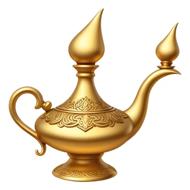 Genie lamp aladdin sticker