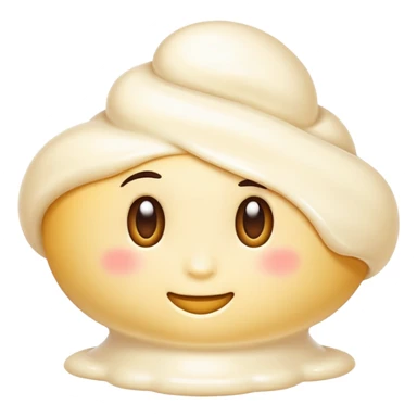 Cream aeshtic  sticker