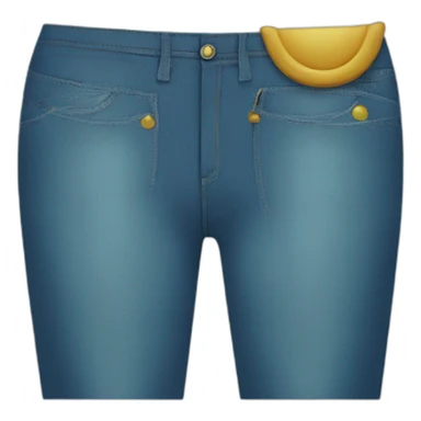 Wetting jeans sticker