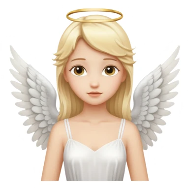 girl angel sticker