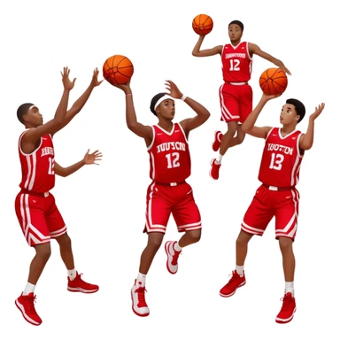 University of Houston basketball  sticker