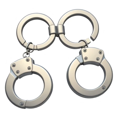 Released handcuffs sticker