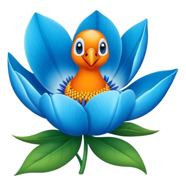 Fleur oiseau du paradis  sticker