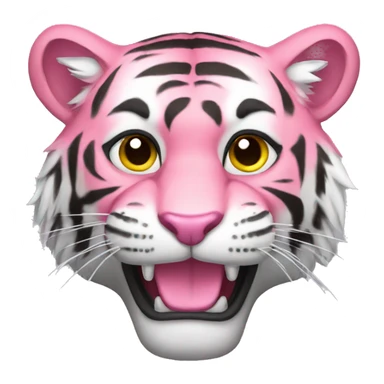 pink tiger sticker