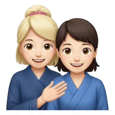 Ich fühle mich heute sehr glücklich,weil meine Schwester aus Japan kommt. sticker