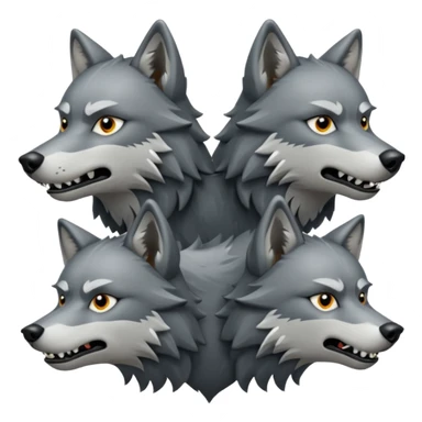 Manada de lobo sticker