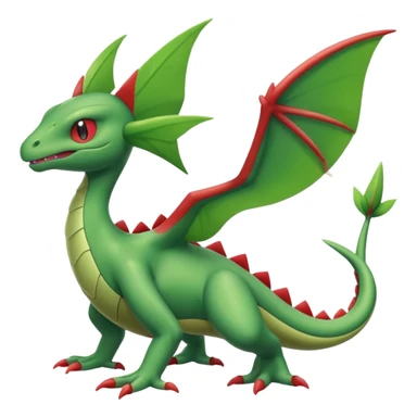 Larvitar-Flygon-Grovyle-Axew-fusion sticker