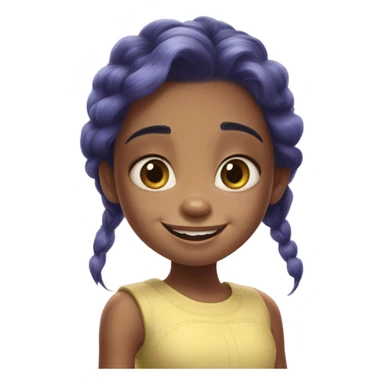 Niña de monster inc sticker